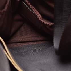 Coach Black Canvas And Leather Messenger Bag