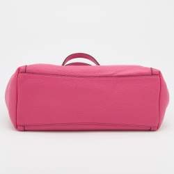 Pre Owned حقيبة كتف كوتش ايدي جلد أسود