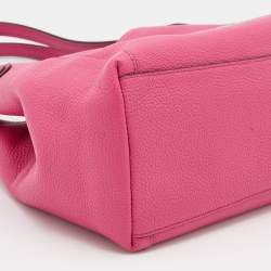 Pre Owned حقيبة كتف كوتش ايدي جلد أسود