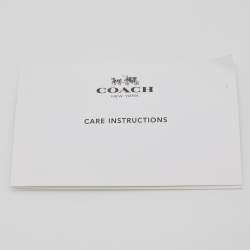 Pre Owned حقيبة كتف كوتش ايدي جلد أسود