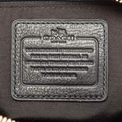 Pre Owned Coach Black Leather Kelsey Satchel
