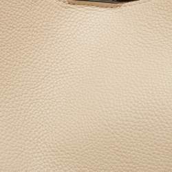 Pre Owned Coach Tri Color Leather Hadley Hobo