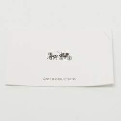 Pre Owned Coach Burgundy Leather Tabby Compact Wallet 