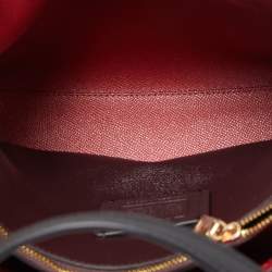 مملوكة مسبقًا Coach Black Leather Mollie 25 Tote