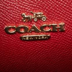 مملوكة مسبقًا Coach Black Leather Mollie 25 Tote