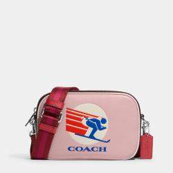 Coach Bags | Coach Mini Skinny ID Case with Wild Strawberry Print | Color: Red | Size: Os | Alessiachic's Closet