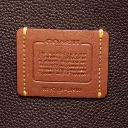 Pre Owned Coach Black Leather Tyler Carryall Tote