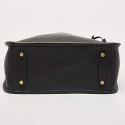 Pre Owned Coach Black Leather Tyler Carryall Tote