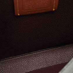 Pre Owned Coach Black Leather Tyler Carryall Tote