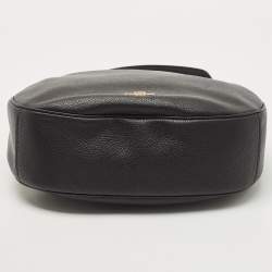 Pre Owned Coach Black Leather Sutton Hobo