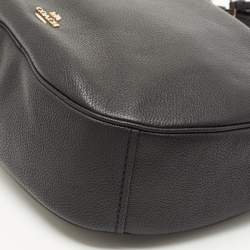 Pre Owned Coach Black Leather Sutton Hobo