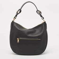 Pre Owned Coach Black Leather Sutton Hobo