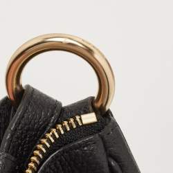 Pre Owned Coach Black Leather Sutton Hobo