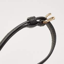 Pre Owned Coach Black Leather Sutton Hobo