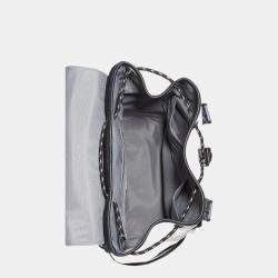 Coach White & Black - Signature Coated Canvas and Leather - Track Backpack