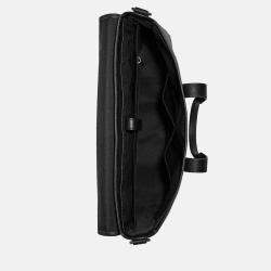Pre Owned Coach Black - Leather - Portfolio Brief Bag