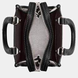 Coach Zebra Haircalf & Glovetanned Leather Top handle