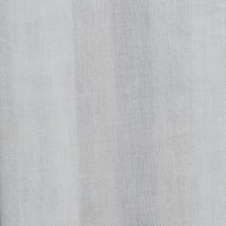 Coach White Striped Cotton Blend Scarf