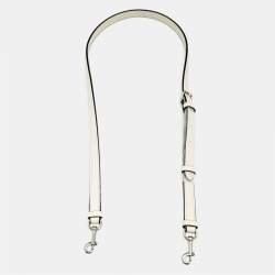 Coach Off White Leather Adjustable Shoulder Bag Strap