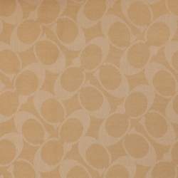 مملوكة مسبقًا Coach Beige Signature Print Wool Blend Scarf