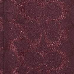 مملوكة مسبقًا وشاح كوتش مزيج صوف توقيع أرجواني