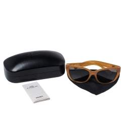 Coach Amber/Grey Gradient 546311 Cat Eye Sunglasses