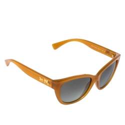 Coach Amber/Grey Gradient 546311 Cat Eye Sunglasses
