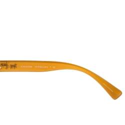 Coach Amber/Grey Gradient 546311 Cat Eye Sunglasses