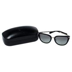 Coach Gold Tone & Black/ Grey Gradient HC8276 Cat Eye Sunglasses