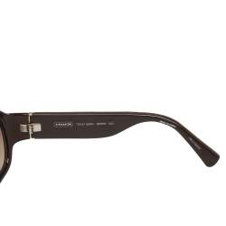 Coach Brown Acetate Tenley 629A Gradient Sunglasses