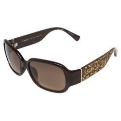 Coach Brown Acetate Tenley 629A Gradient Sunglasses