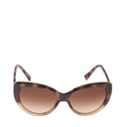 Coach Glitter Dark Tortoise/ Brown Gradient HC8157 Cat Eye Sunglasses