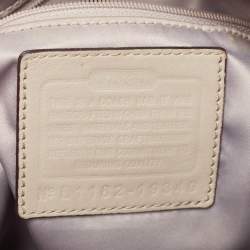 Coach Multicolor Signature Canvas and Sequins Kristine Hobo