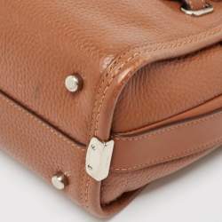 Pre Owned Coach Brown Leather Swagger 20 Tote