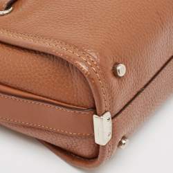 Pre Owned Coach Brown Leather Swagger 20 Tote