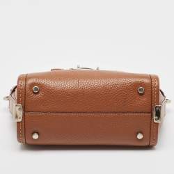 Pre Owned Coach Brown Leather Swagger 20 Tote