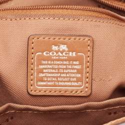 Pre Owned Coach Brown Leather Swagger 20 Tote