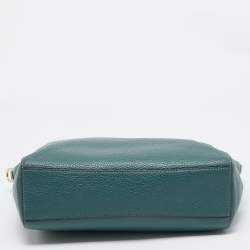 Coach Green Leather Small Kelsey Satchel