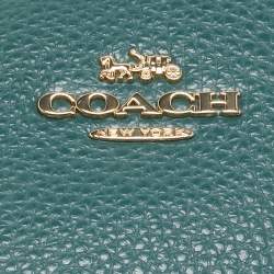 Coach Green Leather Small Kelsey Satchel