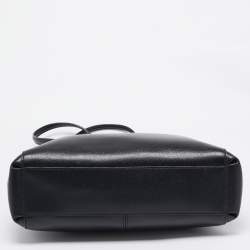 Coach Black Leather Large Christie Carryall Satchel  