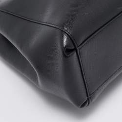 Coach Black Leather Large Christie Carryall Satchel  