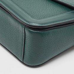 Coach Green Leather Georgie Shoulder Bag