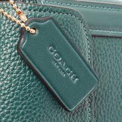 Coach Green Leather Georgie Shoulder Bag