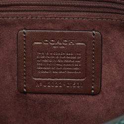 Coach Green Leather Georgie Shoulder Bag