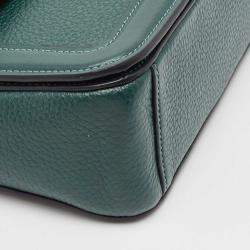 Coach Green Leather Georgie Shoulder Bag