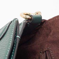 Coach Green Leather Georgie Shoulder Bag