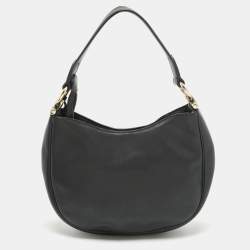 Coach Black Leather Nomad Hobo