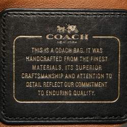 Coach Black Leather Nomad Hobo