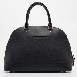 Pre Owned Coach Black Leather Sierra Satchel