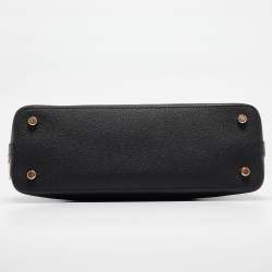 Pre Owned Coach Black Leather Sierra Satchel